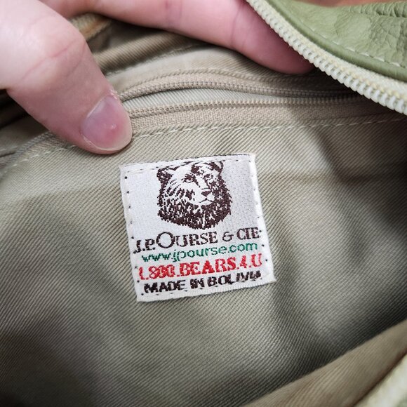 JP Ourse & Cie Kangaroo Backpack Purse in Kiwi - Picture 8 of 10